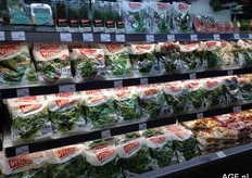 Diverse slasoorten onder het merk Vitacress