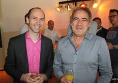 Richard van der Maden van Agriterra en Marc Schoenmakers van Coforta