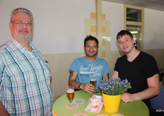 Ron Lepain, Pascal de Graaf en Steven Wiertz