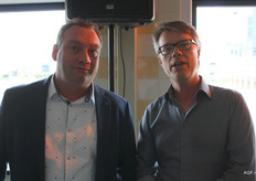 Dirk Versluis en Michel Hoogendoorn van Staay