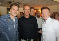 Rick van Koppen, Marcle van Lith en Johan van den Berg