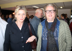 Ook Petra Koopmans en Bert de Bode van Ary zijn golfclub in Rhoon kwamen hem feliciteren