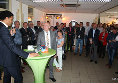 Veel oude bekenden kwamen naar Barendrecht om Ary te feliciteren