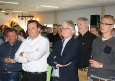 Aart Blom, Gert-Jan Kraaijeveld, Peter Pronk en Arie van der Linden