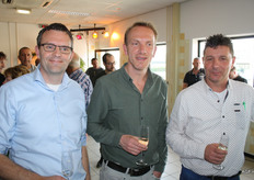 Gert-Jan Non, Steven van den Berg en Léon Duijvesteijn