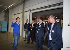Three-Sixty was vroeger een distributiecentrum en beschikt over grote hallen legt Jan-Willem Oomen uit.