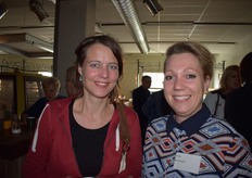 Andy van Vegchel (l) van Sumarbox en Kim Hendriks van Sherpa (r)