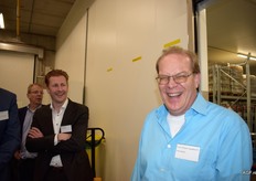 Felix Janssen (r) van Fris-Co Fruit & Vegetables en Bart van Heugten van Rabobank Venlo (l)