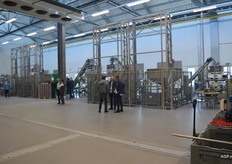 De verpakkingsafdeling.