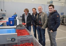 Willem Jan Coolbergen, Ad Coolbergen, René Cornelissen en Ruud Cornelissen van Ortolanda.