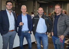 Matthijs Nijhof, Jaco Troost, Jacco van Paaschen en Marco de Jong.