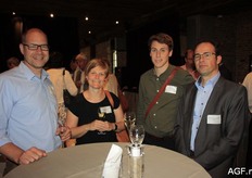 Rudy Geerts (Dep. L&V), Nele van Avermaet (VLAM), Hartwig Moyaert (VLAM) en Koen Vanswijgenhoven (VLAM).