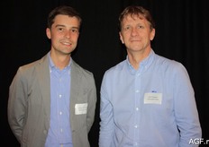 Laurent De Smedt (Greenyard) en Bart Charetier (Greenyard).