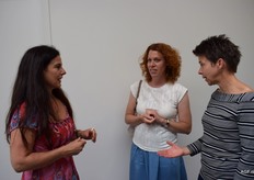 Agri Ladies Yvonne Vanlier (Greenco), Jacoliene van Straalen (LTO Glaskracht) en Dorien Geurts (Compliment)