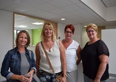 Bianca Hoenen (Smets Food Trading), Marina Jansen (Fruitstation Van Arkel), Janny van Arkel (Fruitstation Van Arkel) en Nathalie Op Den Kamp (Smets Food Trading)