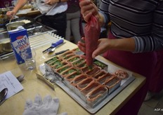 De spinaziepuree kan bijna de oven in