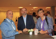Philip Lieten (Fragaria Holland), Babino Casas (Planasa) en Marion Deichmann (Hokerei).