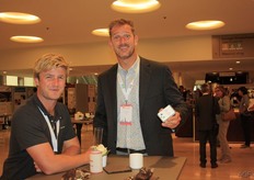 Matthew Moays en Bert Koek (Sensitech).