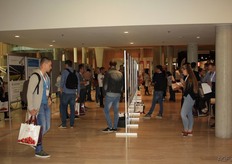 Bezoekers kunnen allerlei informatie vinden met betrekking tot aardbeien.