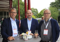 Aart Jan Bos (Beekenkamp Verpakkingen), Balbino Casas (Planasa) en Harri Kokko (University of Eastern Finland).