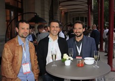 Hardy Alexandre (SCEA) (Olivier Guillon (Premier Tech Horticulture) en Remi Naasz (Premier Tech Horticulture).