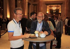 Jan Janse (Wageningen UR) en Ab Van Spijk (Rijk Zwaan).