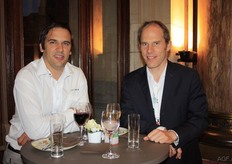 Tom Coen en Jan Anthonis van Octinion (De plukrobot).