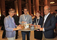 Marion Deichman, Ola Tranell, Nele Indevuyst en Jan Urlings.