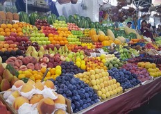 Presentatie vanv ruchten ziet er bij elke kraam tiptop uit.
