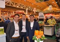 De Nederlandse afvaardiging van Air France KLM Cargo met Aldo Wester, Mark Beentjes en Ivo Frankort.