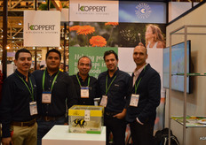 Alfredo Becerra, Erik Lirios Garcia, Jose Jaime Bocanegra, Cristobal Fabegra Castellen en Rene Ruiter van Koppert Biological Systems.