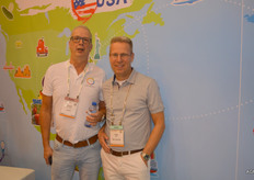 Arnoul den Ouden van Levarht met Leon Bol van New Green.