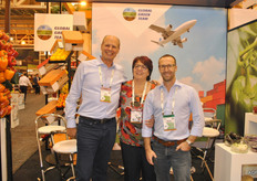 Arno Verboom, Janny Hamel en Marcel van der Pluym van Global Green Team