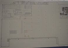 De plattegrond van het pand.