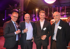 Jo op de Beeck (Belorta), Jan de Wael (Dievel), Hans de Bondt (EPS) en Rudy Luytens (BelOrta).