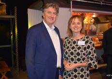 Michiel Smilde van Eventerim en Annemiek van der Heijde van Euro Pool Group.