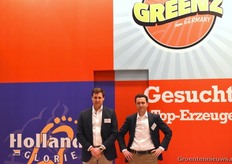 Aart Bezemer en Bern Verbeek van Aartsenfruit Breda