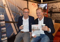 Mark Verdouw en Marcel Olsthoorn gaan voor de betere koffie.