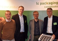 Ruud den Boer, Eelco Rijnhout, Willy Gorissen en John Gielen van LC Packaging Netherlands