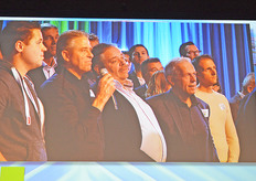 Ook vanuit de verte kon iedereen het via de beeldschermen heel goed zien en volgen