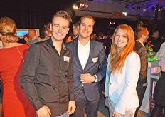 Daan Hendriks (Hendriks Young Plants), Ivo Droog (Vuur & Vaart) en Wendy van der Voort