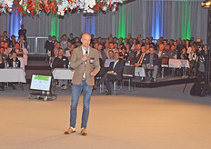 De tweede pitch was voor HortiHeroes. Roel Raadgever noemde Aruku als een van de goede voorbeelden van een start-up via HortiHeroes.