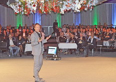 Frank Garten sprak over cultuurverschilen en hoe daar mee om te gaan.