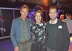 De familie Van Kester: René, Nathalie en Roy
