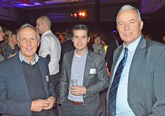 Bert van Heyningen (Byzonder Consultancy), Lex Wubben (World Horti Centre) en Theo Duijvenstein