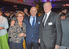 Margra de Goeij, Peter Ouwendijk en Frank Rijneveen, allen uit het college van Gemeente Westland