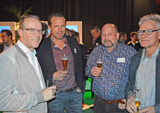 Sjaak Buijs, Sander Vijverberg, Arthur van Tol en Kees Kap