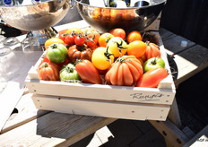 Tomaten fleuren de boel altijd op