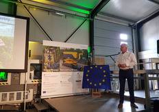 Jos Balendonck (WUR) opende als projectcoördinator de middag.