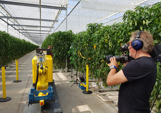 De demonstratie werd live gefilmd.
